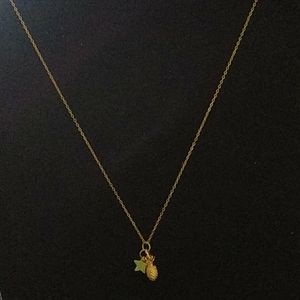 16 inch - 16kGold over Brass Dainty Necklace